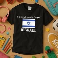 Israel Support Israel Stop War Support Israel No War Palestine Kids T-Shirt thumb 3