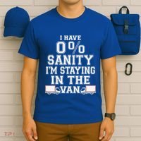 IM Staying In Tha Van Phasmophobia Funny I Have Sanity Gift T-Shirt thumb 6