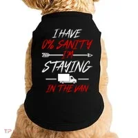 IM Staying In Tha Van Phasmophobia Funny Gift Doggie Tank thumb 0