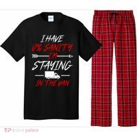 IM Staying In Tha Van Phasmophobia Funny Gift Pajama Set thumb 0