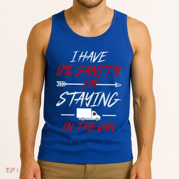IM Staying In Tha Van Phasmophobia Funny Gift Tank Top