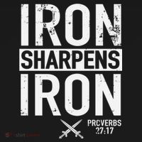 Iron Sharpens Iron Proverbs 27:17 Christian Sweatshirt thumb 3