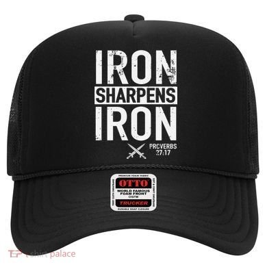 Iron Sharpens Iron Proverbs 27:17 Christian Hat