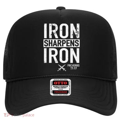 Iron Sharpens Iron Proverbs 27:17 Christian Hat