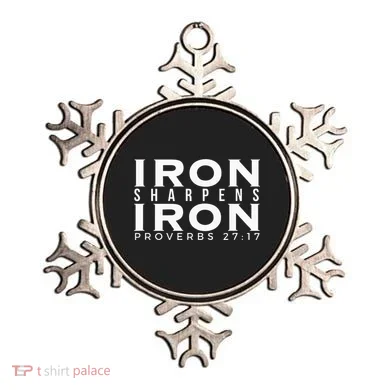 Iron Sharpens Iron Proverbs 2717 Ornament