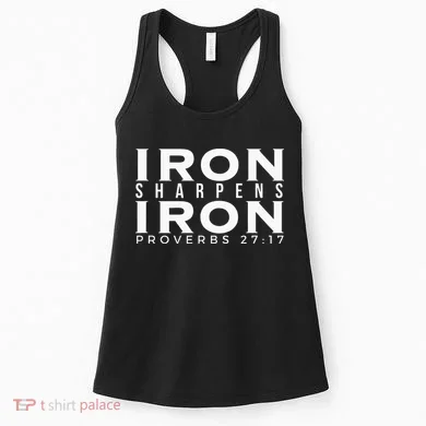 Iron Sharpens Iron Proverbs 2717 Women's Tank Top
