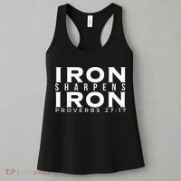 Iron Sharpens Iron Proverbs 2717 Women's Tank Top thumb 3