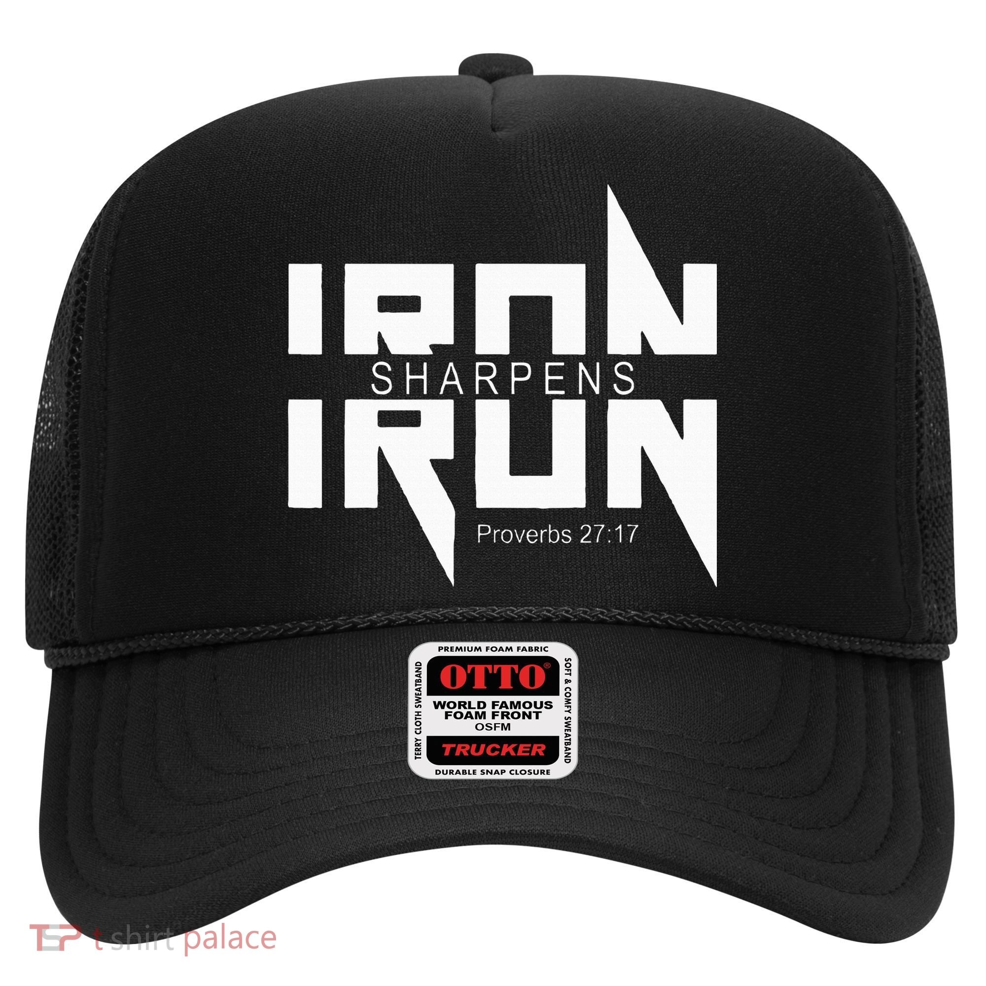Iron Sharpens Iron Bible Jesus Faith Religious Christian Hat