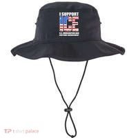 I Support ICE US Immigration And Customs Enforcement Bucket Hat thumb 0