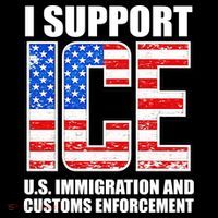 I Support ICE US Immigration And Customs Enforcement Coaster thumb 2