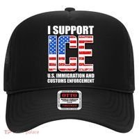 I Support ICE US Immigration And Customs Enforcement Hat thumb 0