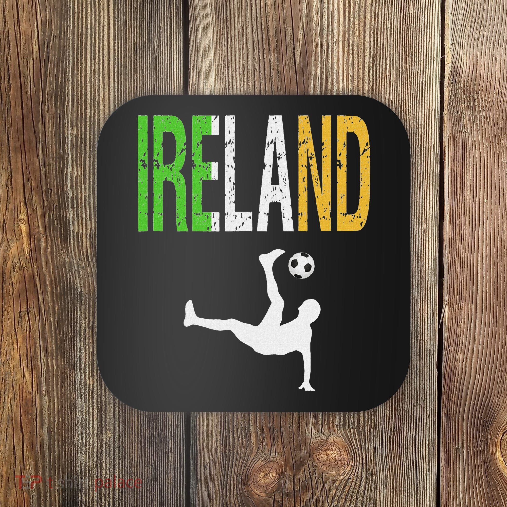 Ireland Soccer Irish Football Coaster