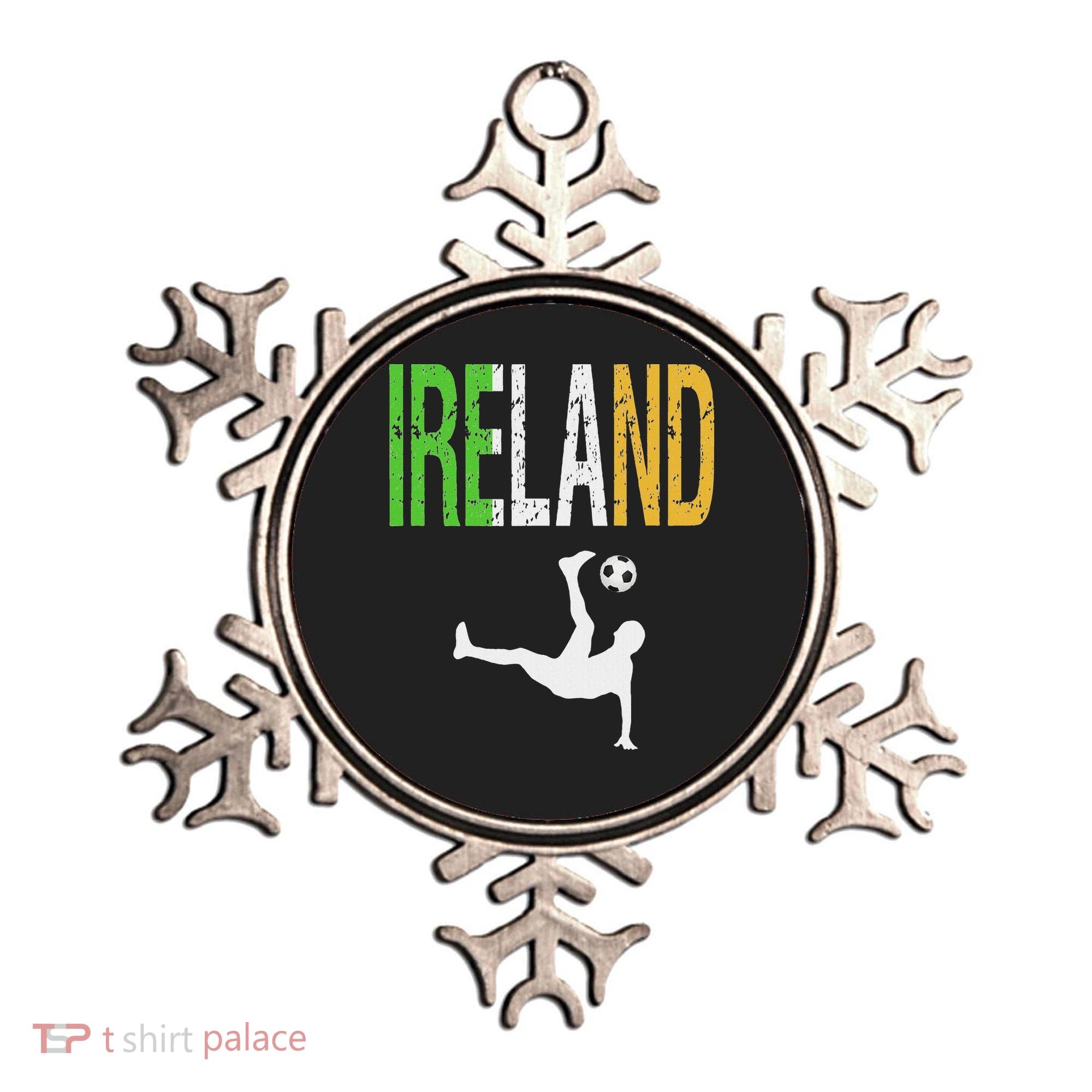Ireland Soccer Irish Football Ornament