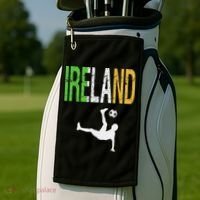 Ireland Soccer Irish Football Golf Towel thumb 2