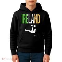 Ireland Soccer Irish Football Kids Hoodie thumb 4