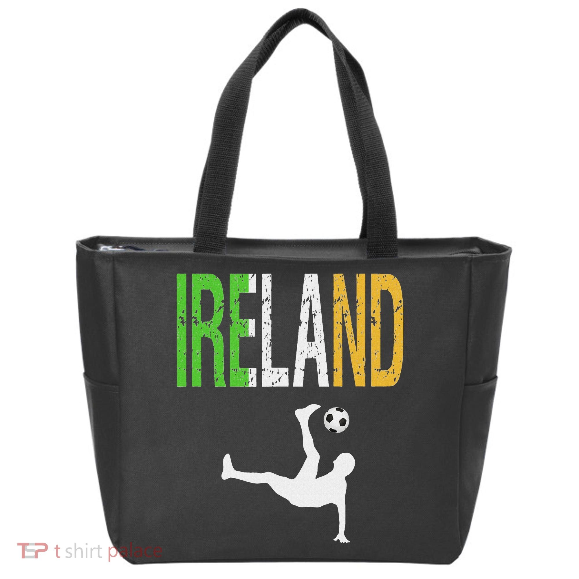 Ireland Soccer Irish Football Tote Bag