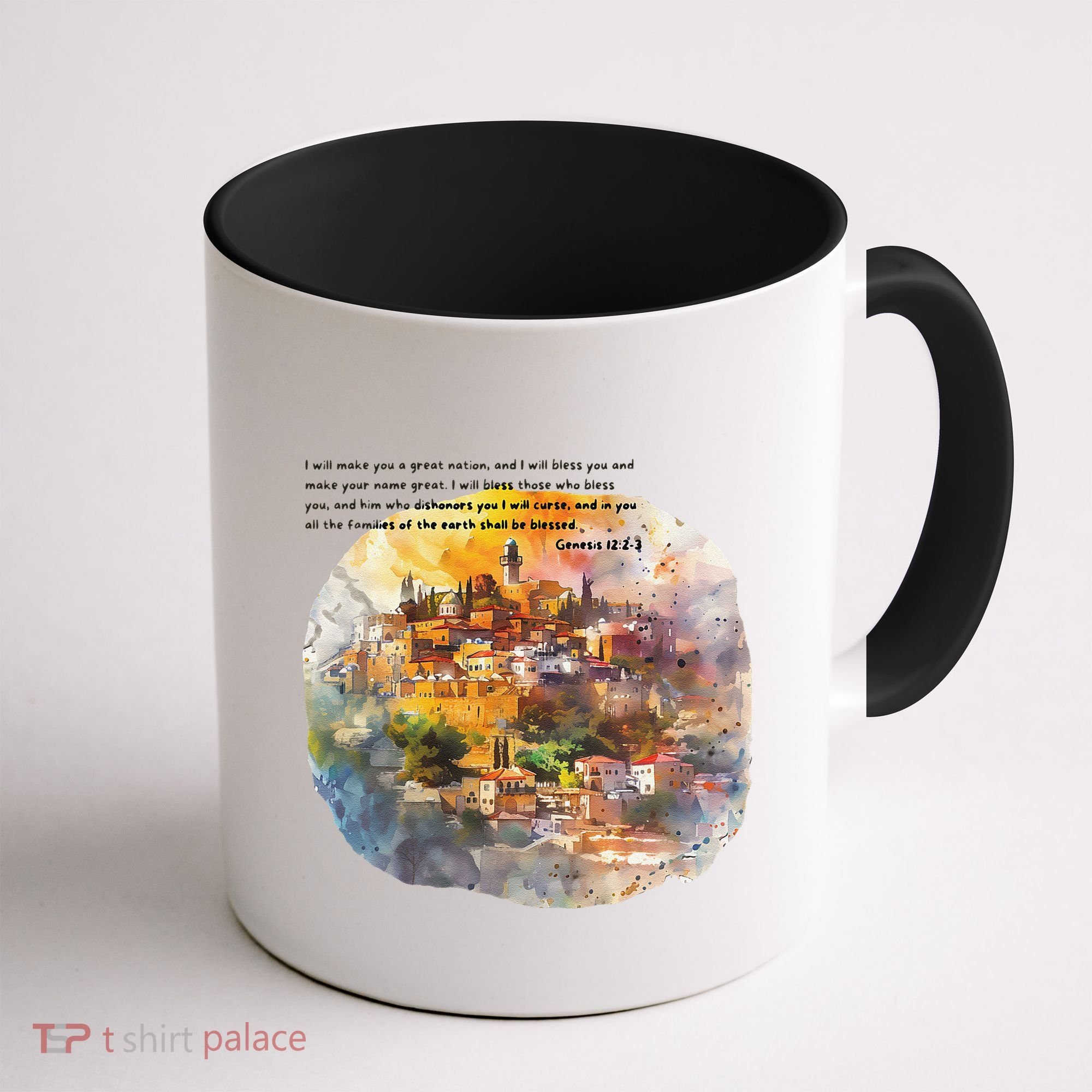 Israel Skyline Coffee Mug