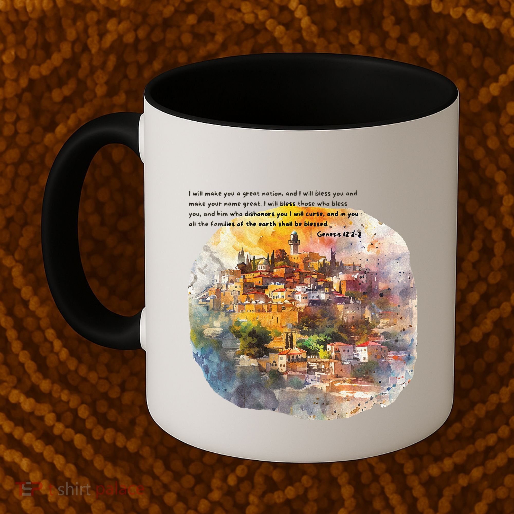 Israel Skyline Coffee Mug