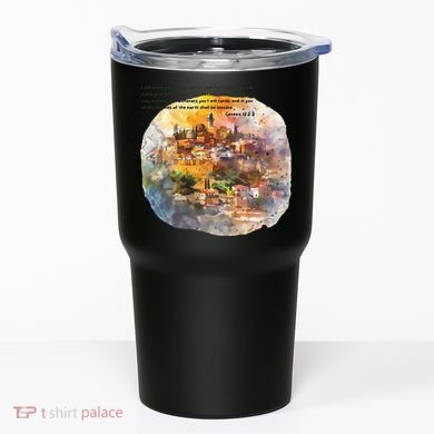 Israel Skyline Tumbler