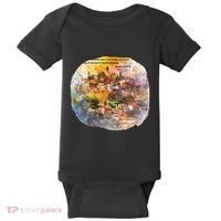 Israel Skyline Baby Bodysuit thumb 0
