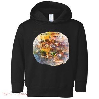 Israel Skyline Toddler Hoodie