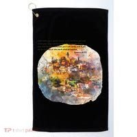 Israel Skyline Golf Towel thumb 0