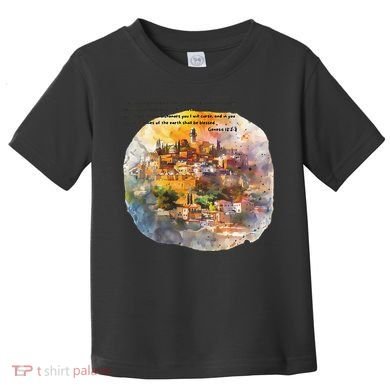 Israel Skyline Toddler T-Shirt