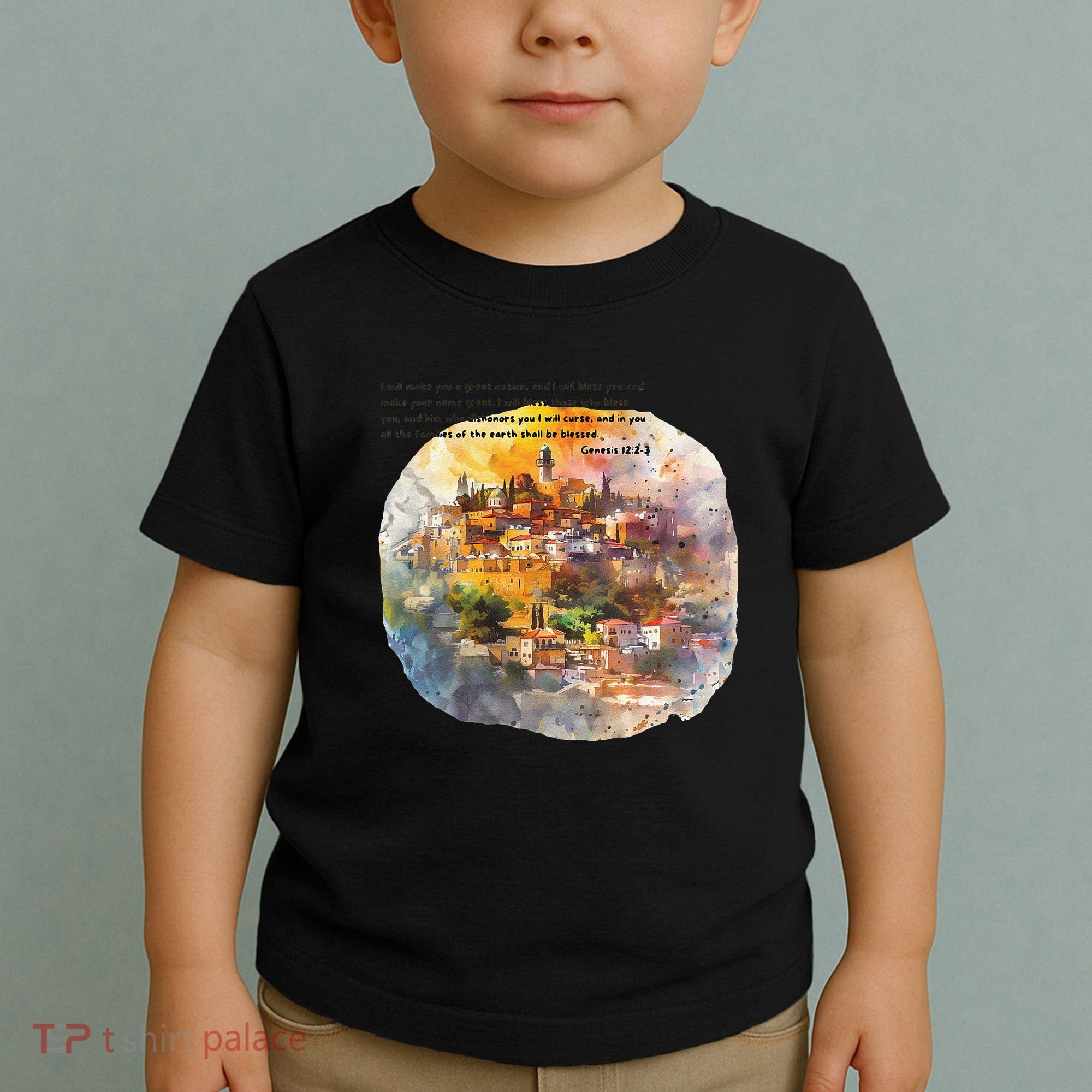 Israel Skyline Toddler T-Shirt
