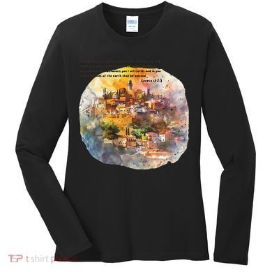 Israel Skyline Women's Long Sleeve Shirt