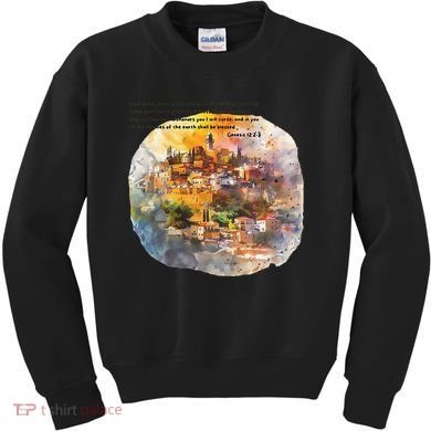 Israel Skyline Kids Sweatshirt