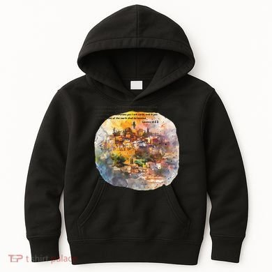 Israel Skyline Kids Hoodie