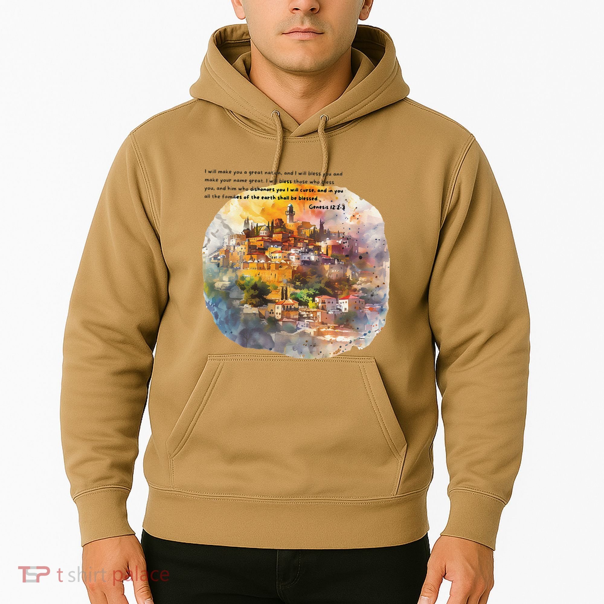 Israel Skyline Hoodie