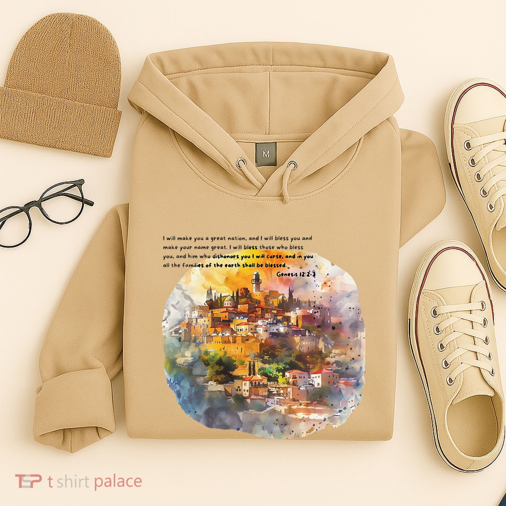 Israel Skyline Hoodie