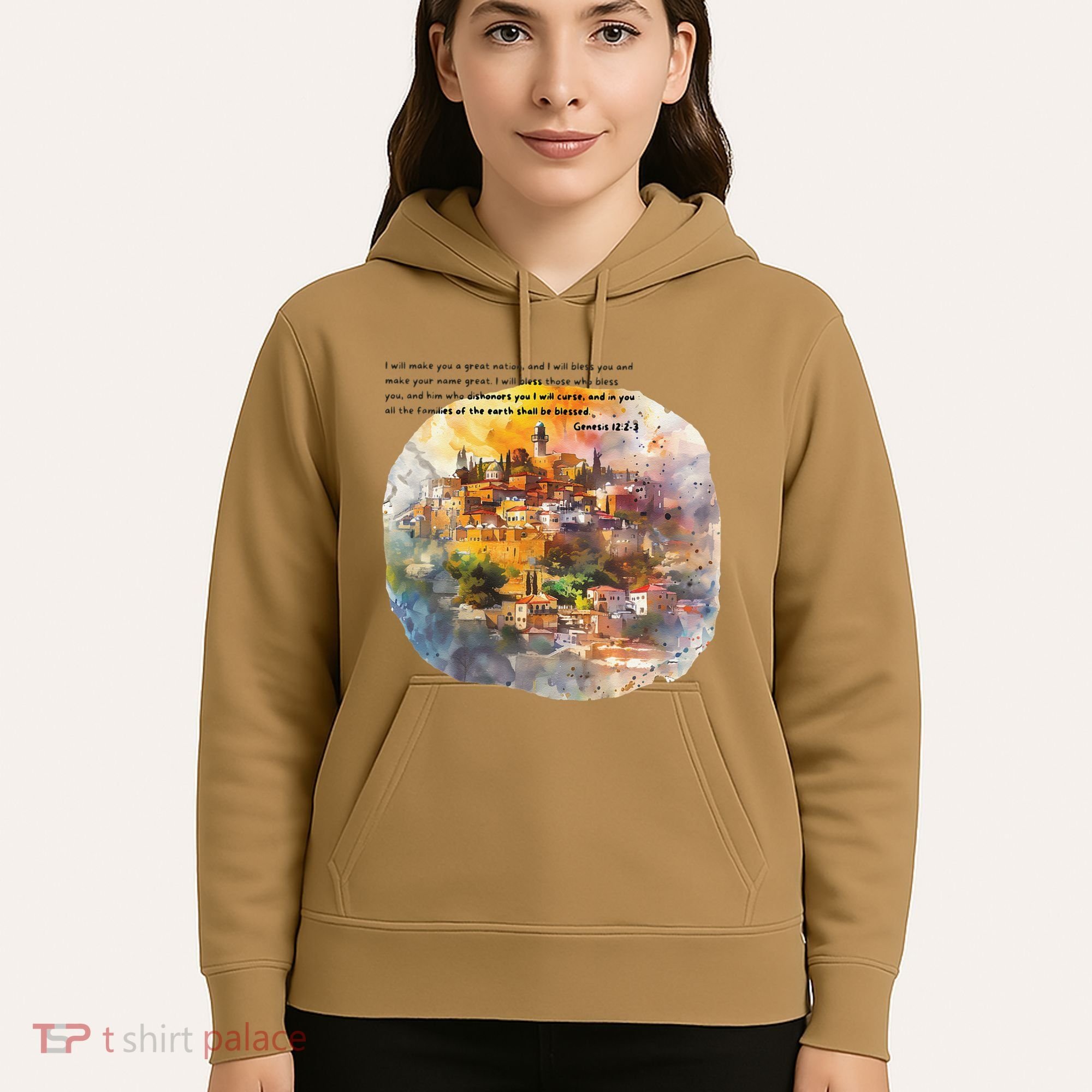 Israel Skyline Hoodie