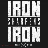 Iron Sharpens Iron Christian Men Bible Scripture Gym Workout Tank Top thumb 6