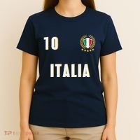 Italy Soccer Jersey 2023 Italia Football Team T-Shirt thumb 4