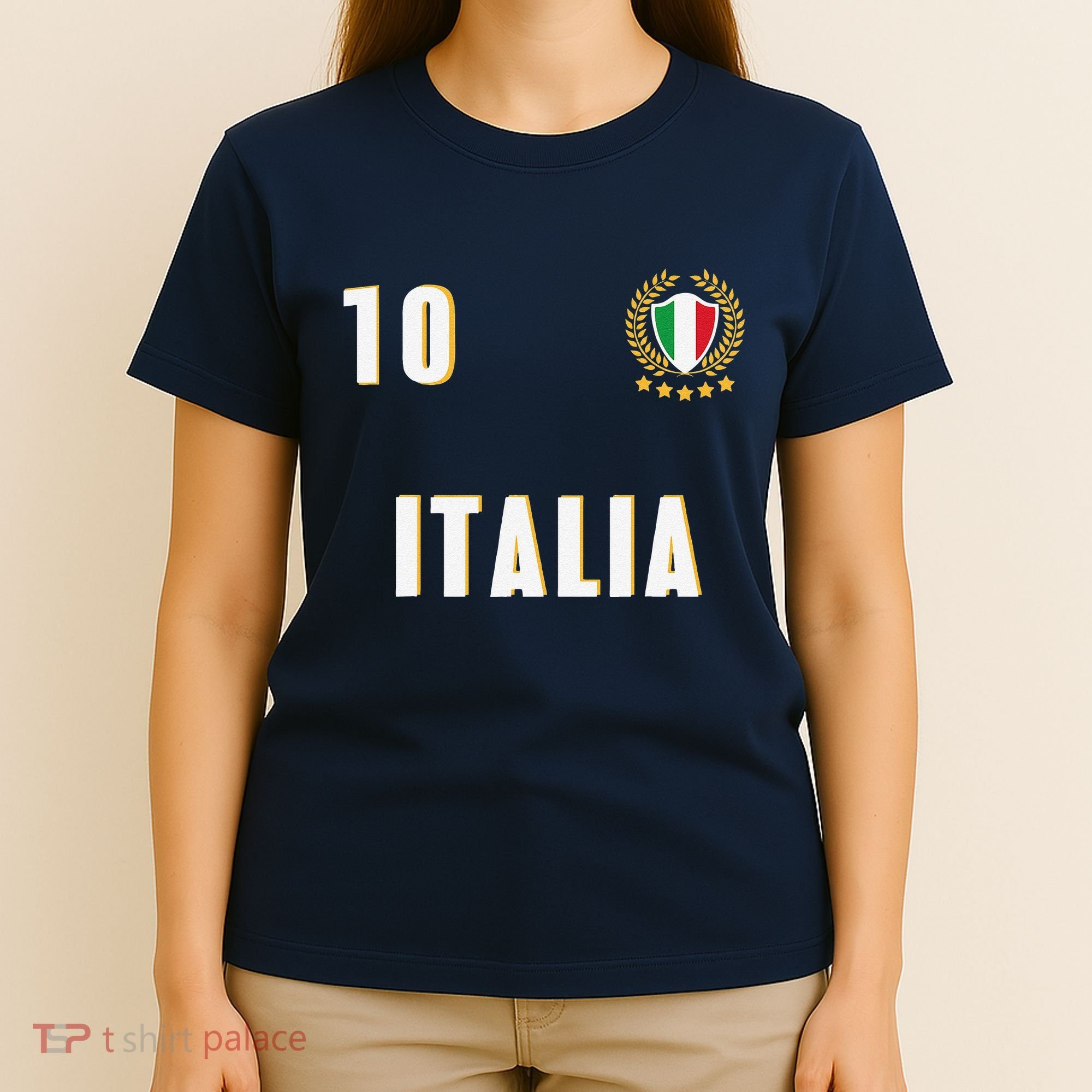 Italy Soccer Jersey 2023 Italia Football Team T-Shirt