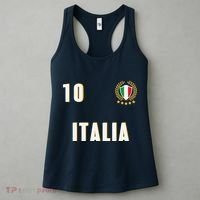 Italy Soccer Jersey 2023 Italia Football Team Women's Tank Top thumb 3