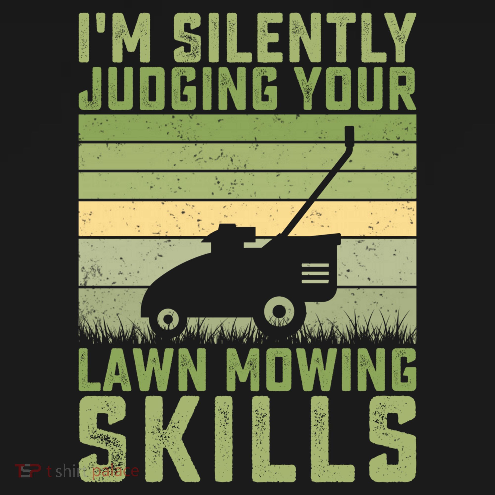 I'm Silently Judging Your Mowing Skills Lawn Mowing Gardener Great Gift Ornament