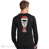 Iraq Soccer Jersey 2026 Back And Front Long Sleeve Shirt thumb 1