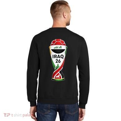 Iraq Soccer Jersey 2026 Back And Front Sweatshirt back