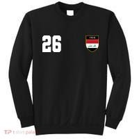 Iraq Soccer Jersey 2026 Back And Front Sweatshirt thumb 0