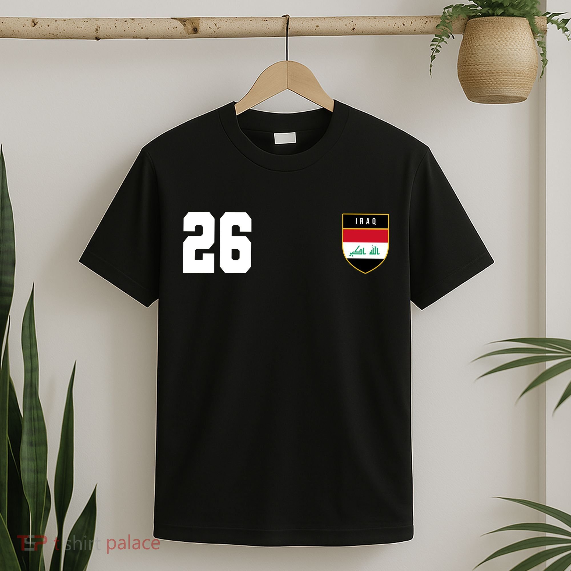 Iraq Soccer Jersey 2026 Back And Front T-Shirt