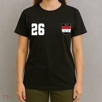 Iraq Soccer Jersey 2026 Back And Front T-Shirt thumb 4