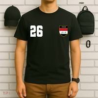 Iraq Soccer Jersey 2026 Back And Front T-Shirt thumb 6