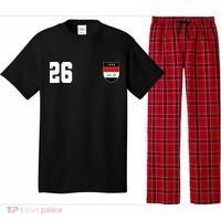 Iraq Soccer Jersey 2026 Back And Front Pajama Set thumb 0