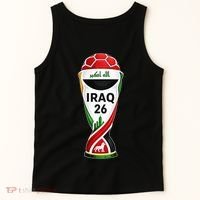 Iraq Soccer Jersey 2026 Back And Front Tank Top thumb 5