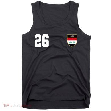 Iraq Soccer Jersey 2026 Back And Front Tank Top