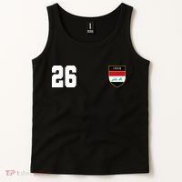 Iraq Soccer Jersey 2026 Back And Front Tank Top thumb 2