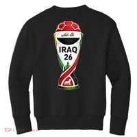 Iraq Soccer Jersey 2026 Back And Front Kids Sweatshirt thumb 1